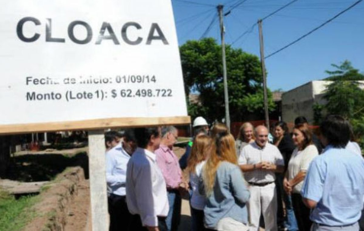 Estiman que 8 de cada 10 rosarinos tendrán cloacas antes de fin de año
