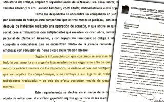 La denuncia de FeSiMuBo contra el Municipio.