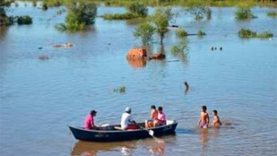 Ya hay más de un centenar de evacuados en Concordia por la creciente del río