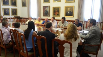 El Ministro de Gobierno de Entre Ríos se reunió con Intendentes del foro de la UCR