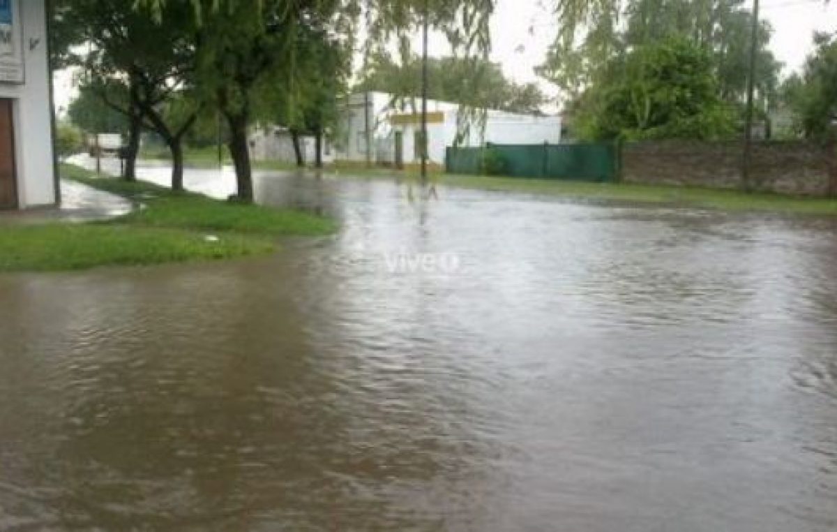 El agua volvió a invadir pueblos cordobeses