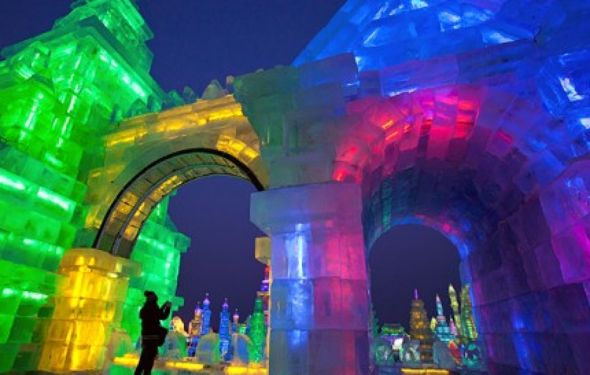 China celebra el invierno  