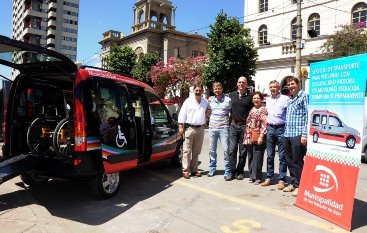 La Municipalidad de Jujuy afianza el transporte para personas con discapacidad
