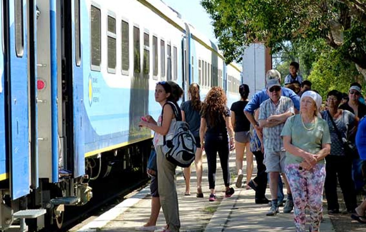 Paseos en tren organizados por la Municipalidad de General Pico
