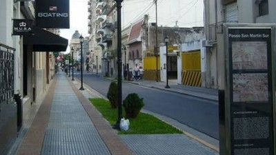 Comienza la remodelación de la peatonal Sur en Santa Fe