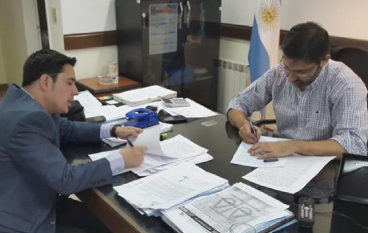 Deuda por coparticipación: Se firmó un convenio de obras para Río Grande