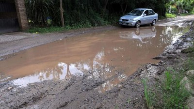 Daños en el 50% de las calles de tierra cordobesas