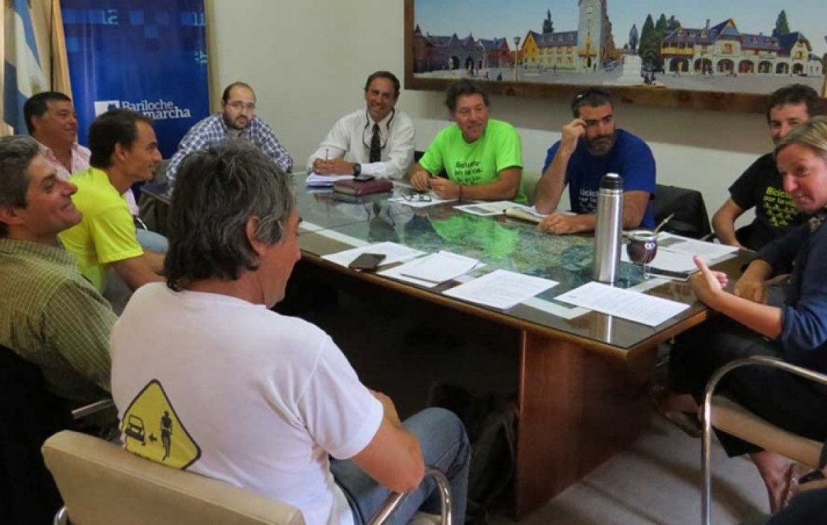 La Intendenta de Bariloche recibió a Bicicletas por la Vida