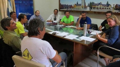 La Intendenta de Bariloche recibió a Bicicletas por la Vida