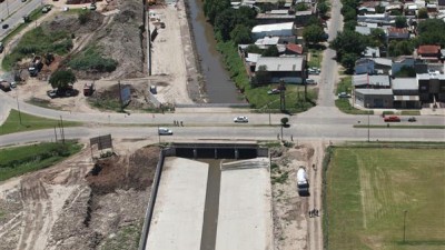 Avanzan las obras hidráulicas para un mejor escurrimiento de agua en La Plata