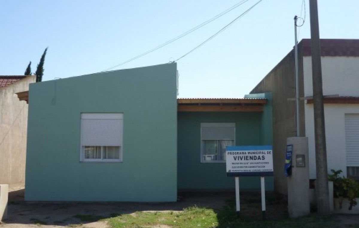 El Programa Municipal de Viviendas avanza en Dorrego