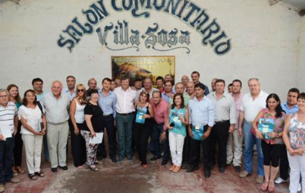 Entregaron aportes a juntas de gobierno del departamento Paraná