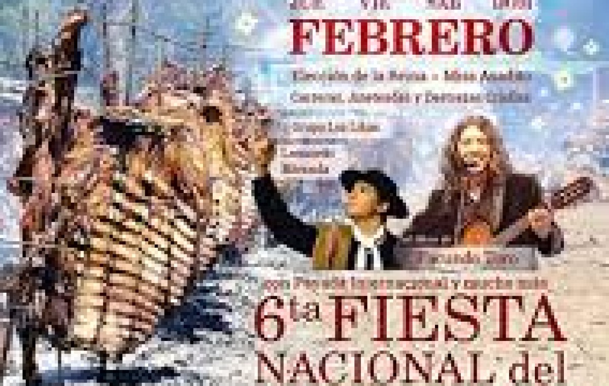 Fiesta Nacional del Asado en Cholila 5, 6, 7 y 8 de Febrero.