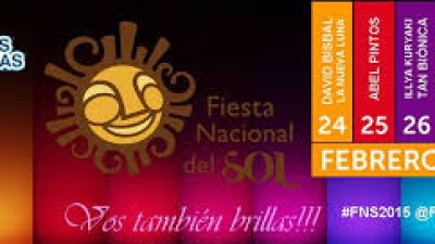 Fiesta Nacional del Sol, San Juan desde el 24 al 28 de febrero
