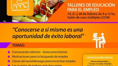 El Municipio de Salta capacitará gratis a vecinos en la búsqueda de empleo.