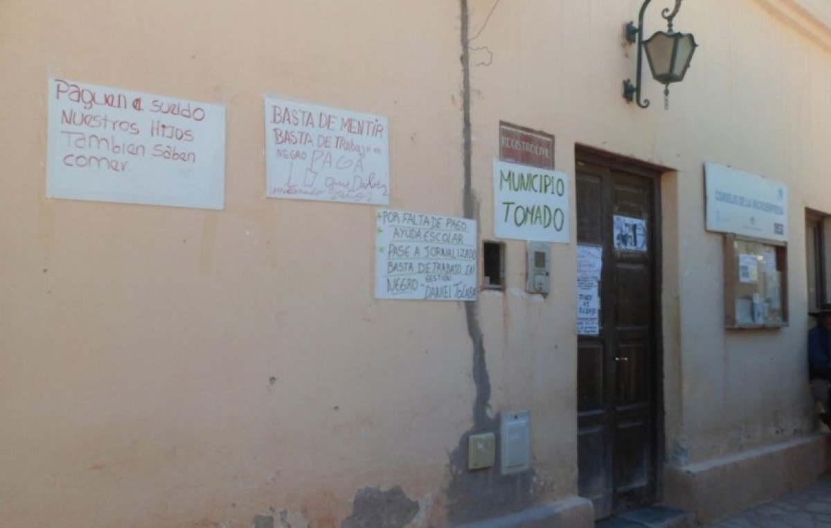 Tomaron la comuna de Purmamarca