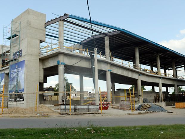 Zona sur. Autoridades recorrerán hoy las obras de la nueva estación, ubicada en San Martín y Batlle y Ordóñez.