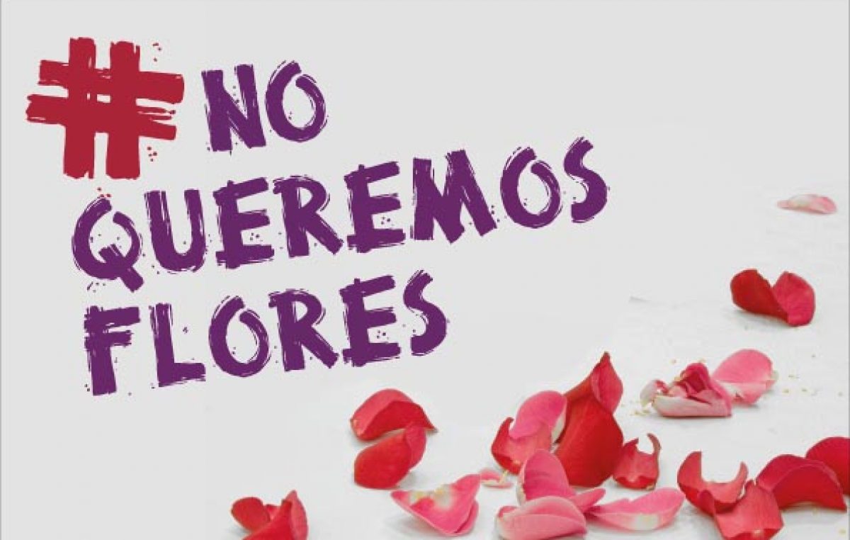 Alicia Kirchner lanzó la campaña nacional «No Queremos Flores»