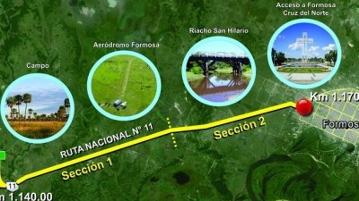 Formosa: “En breve comienza la construcción de la autovía Tatané-Cruz del Norte”