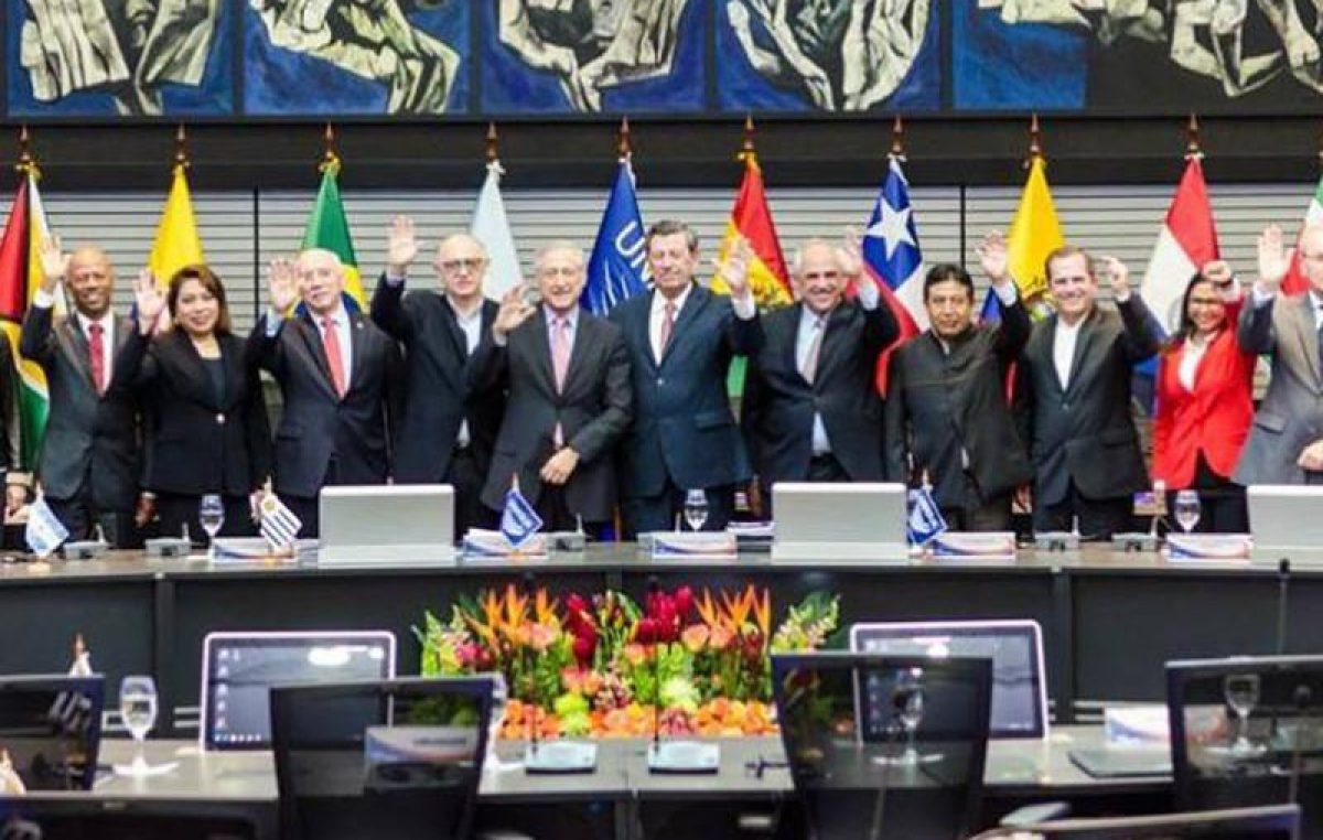 Fuerte apoyo de la Unasur a Venezuela