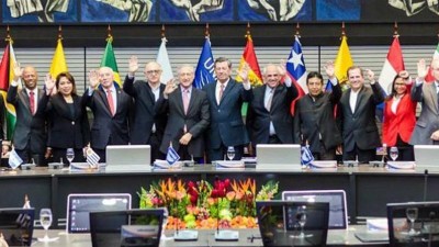 Fuerte apoyo de la Unasur a Venezuela