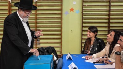 Las parlamentarias israelíes terminaron con un empate técnico que parece beneficiar a Netanyahu