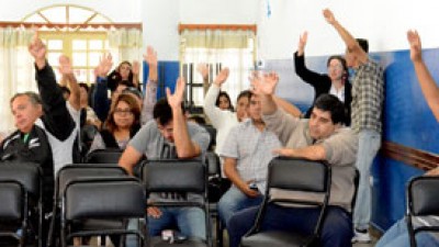 Municipales de Caleta Olivia con paro por tiempo indeterminado