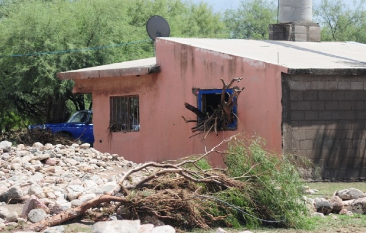 Calculan que entre Quines y Luján deberán reconstruir unas 100 casas