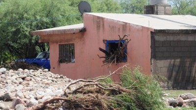 Calculan que entre Quines y Luján deberán reconstruir unas 100 casas
