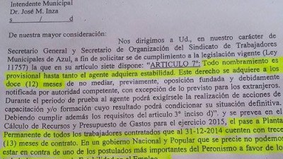 Conflicto en Azul