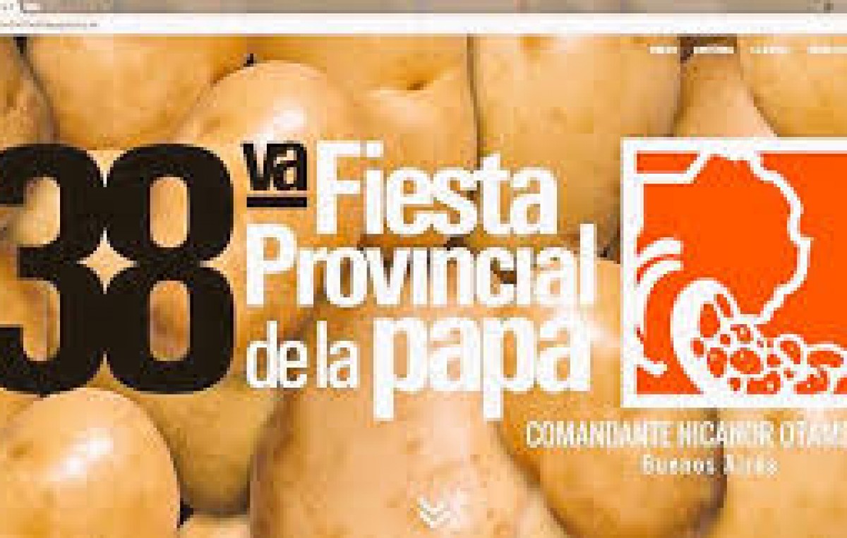 38ª Fiesta Provincial de la papa en Otamendi, del 19 al 22 de marzo