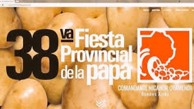 38ª Fiesta Provincial de la papa en Otamendi, del 19 al 22 de marzo