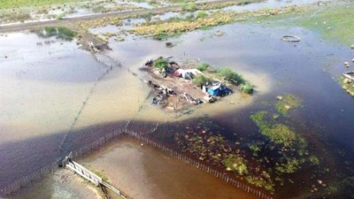Santiago del Estero: «Hay más de 350.000 hectáreas inundadas»