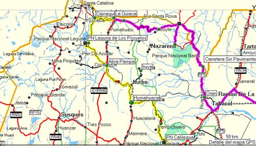 Solicitan la construcción de un puente para unir Iturbe e Iruya