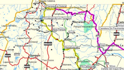 Solicitan la construcción de un puente para unir Iturbe e Iruya