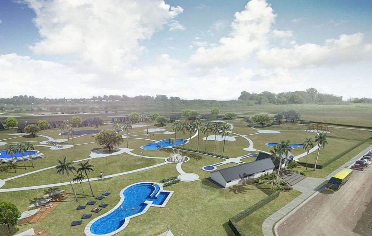 Inversión urbana para las termas de Diamante