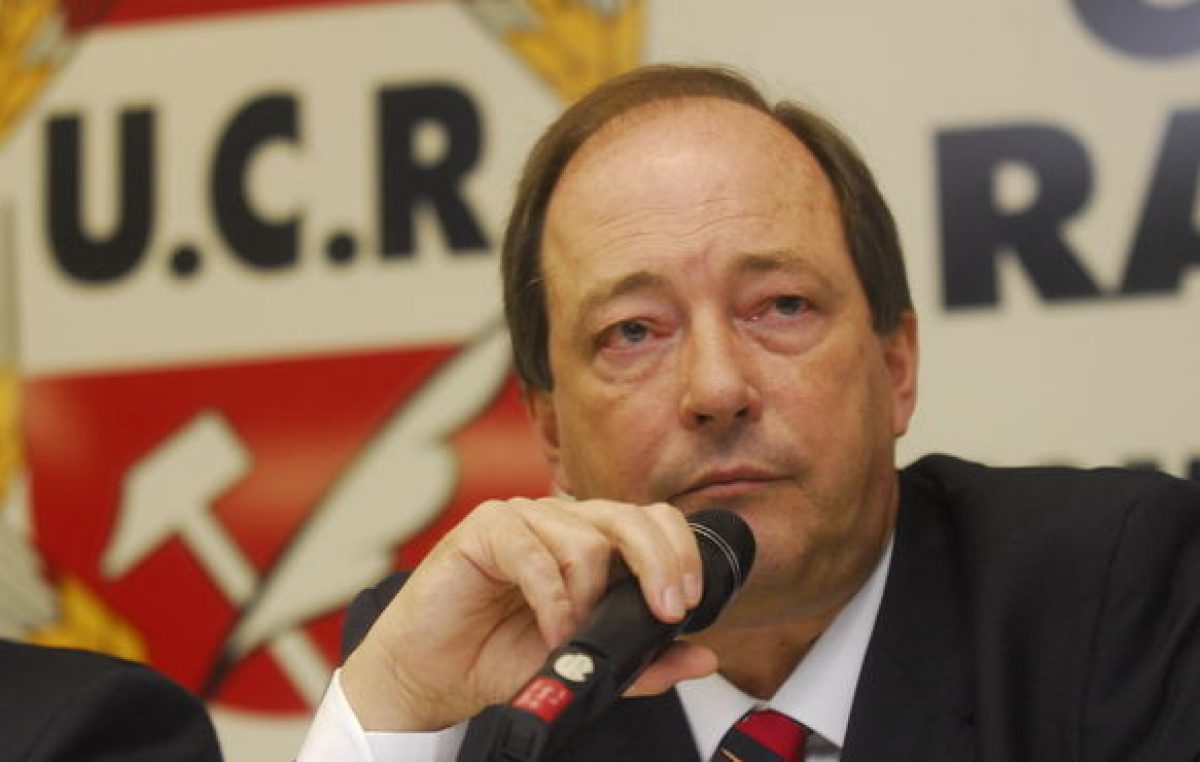 Cumbre de Sanz con intendentes del radicalismo