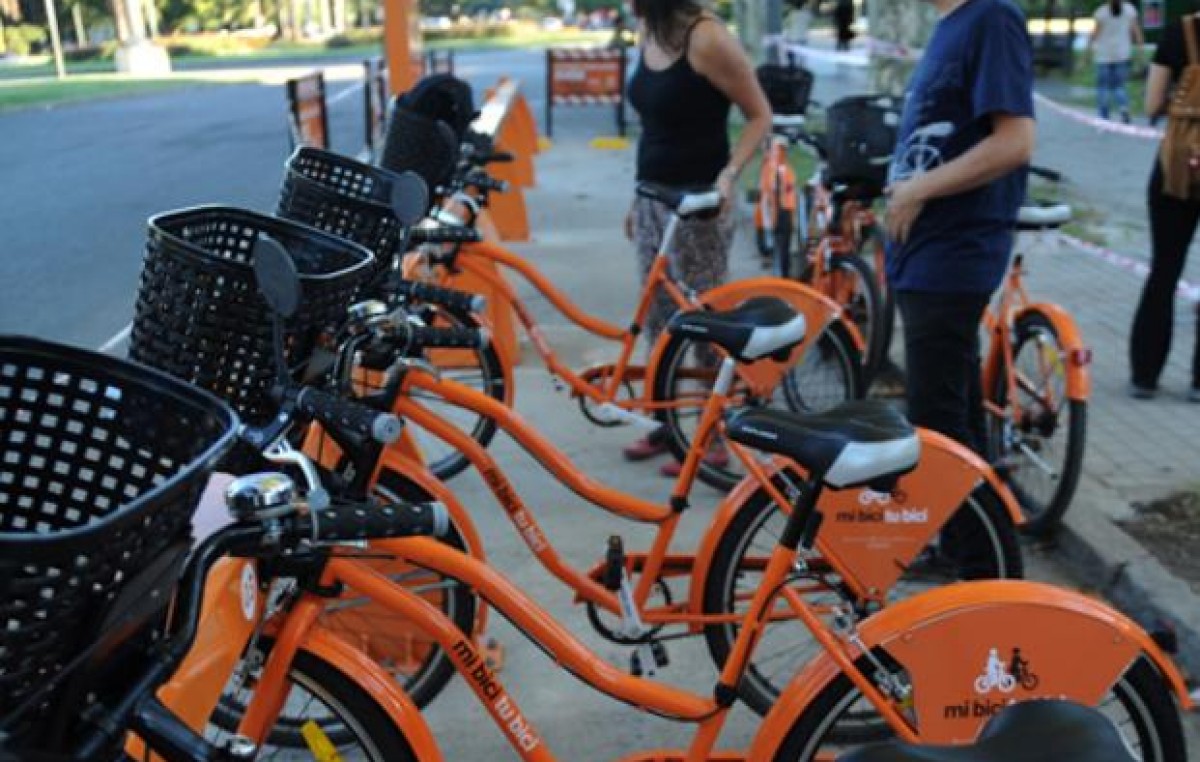 Más de mil rosarinos ya se subieron a las bicicletas públicas