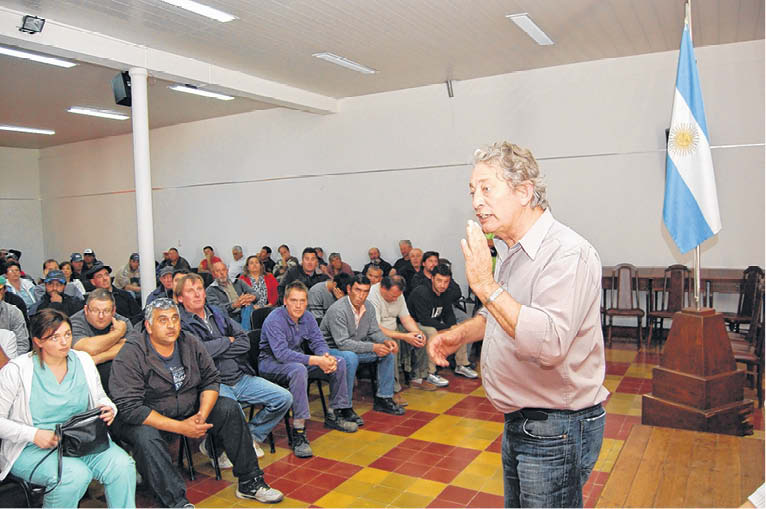 Batista destacó, entre otros logros, que se acordó el pase a planta permanente de al menos el 50% del personal contratado.