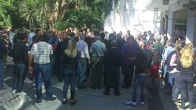 Municipales de Almirante Brown reclamaron un aumento salarial del 40%