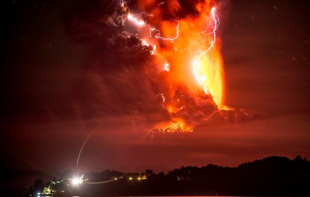 La erupción del Calbuco sorprendió y alarma a la región