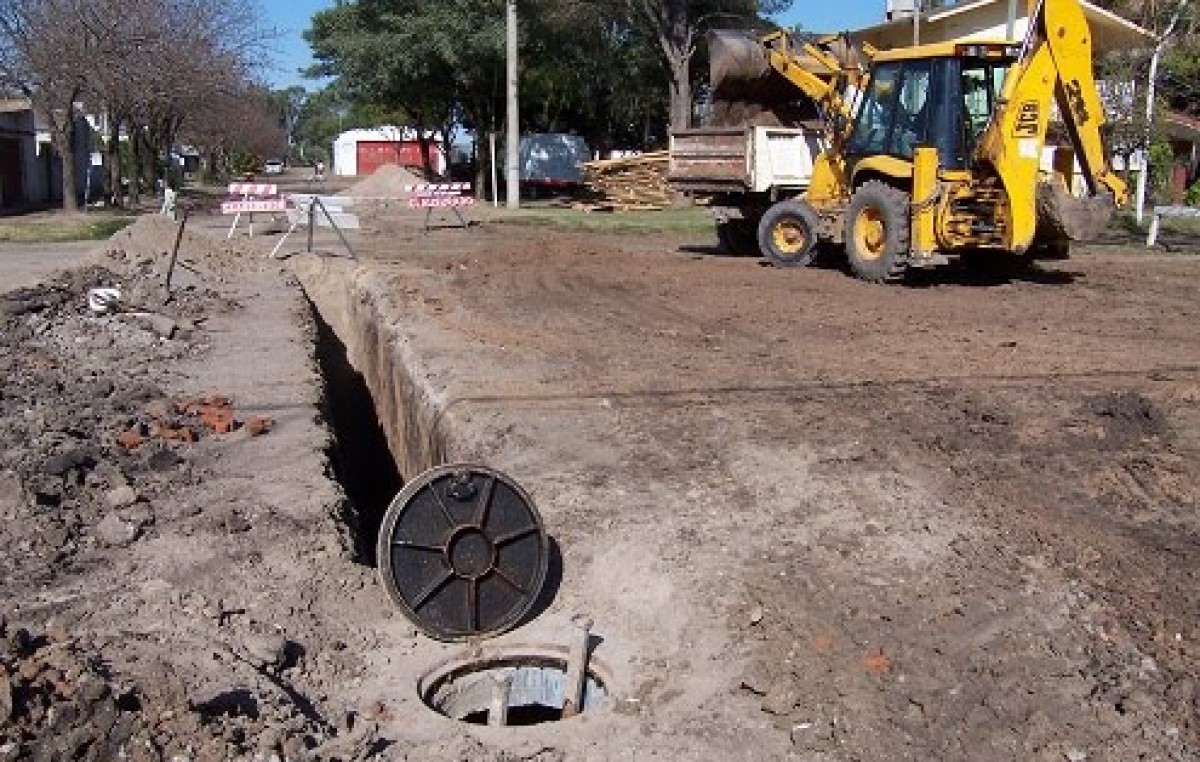 San Juan: Rawson, inician obras de cloacas para beneficiar a 2 mil vecinos
