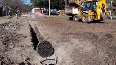 San Juan: Rawson, inician obras de cloacas para beneficiar a 2 mil vecinos