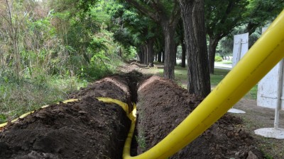 Avanza una obra clave de gas para Rosario con una millonaria inversión