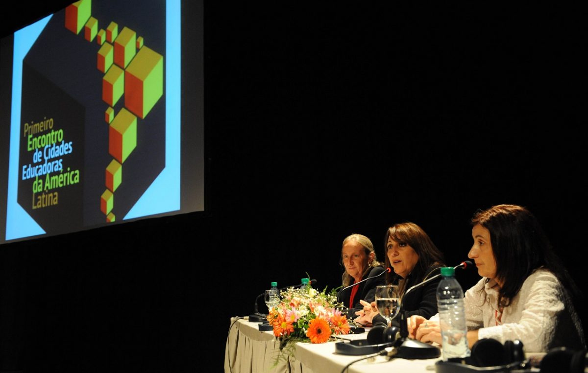 Se presentó en Rosario el XIV Congreso Internacional de Ciudades Educadoras