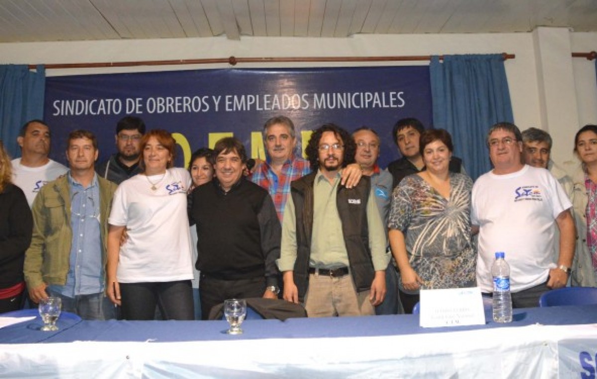 Se conformó la Federación de Sindicatos Municipales de Chubut