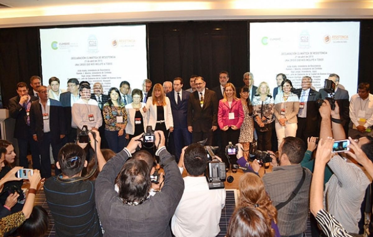 Intendentes de todo el país se comprometieron a cooperar para revertir la crisis climática global