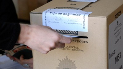 Neuquén: «Están todos los elementos» para hacer el comicio