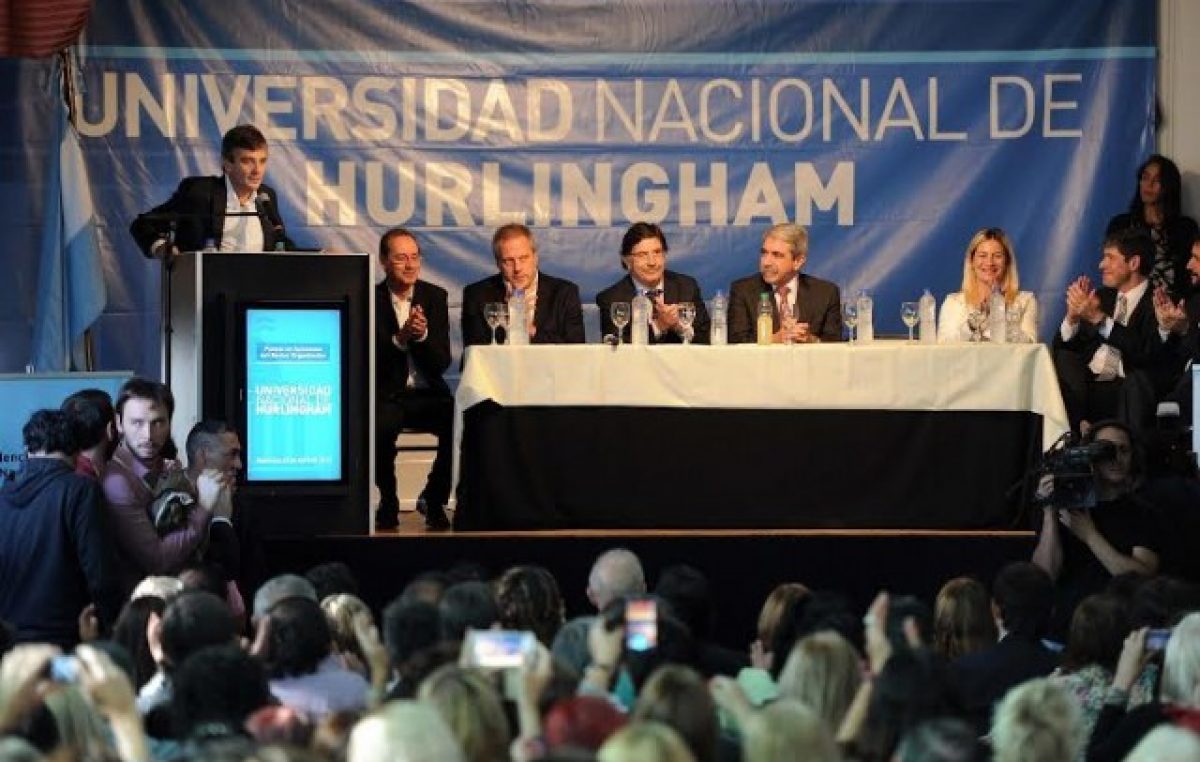 Inauguraron la nueva Universidad Nacional de Hurlingham