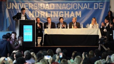 Inauguraron la nueva Universidad Nacional de Hurlingham